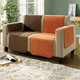 Sessel- & Sofaüberwürfe - Hochwertige Wohnaccessoires mit Bandeinfassung – Farbe TERRA Sessel- & Sofaüberwürfe - Hochwertige Wohnaccessoires mit Bandeinfassung, in Größe 101 (Sesselschoner, 50x150 cm) bis 865 (2 Armlehnenschoner, 50x 70 cm), in Farbe SAND