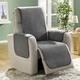 Sessel- & Sofaüberwürfe - Hochwertige Wohnaccessoires mit Bandeinfassung – Farbe GRAU Sessel- & Sofaüberwürfe - Hochwertige Wohnaccessoires mit Bandeinfassung, in Größe 101 (Sesselschoner, 50x150 cm) bis 865 (2 Armlehnenschoner, 50x 70 cm), in Farbe SAND