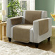 Sessel- & Sofaüberwürfe - Hochwertige Wohnaccessoires mit Bandeinfassung – Farbe SAND Sessel- & Sofaüberwürfe - Hochwertige Wohnaccessoires mit Bandeinfassung, in Größe 101 (Sesselschoner, 50x150 cm) bis 865 (2 Armlehnenschoner, 50x 70 cm), in Farbe SAND