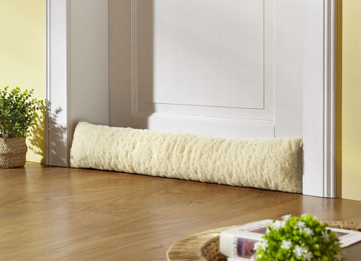 Sonstiges - Zugluftstopper aus reiner Schurwolle, in Größe 105 (80x15 cm) bis 110 (100x15 cm), in Farbe CAMEL Ansicht 3