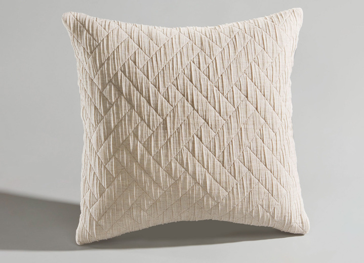 Tagesdecken - Traumhafte Tagesdecke, in Größe 873 (für Einzelbett, 140x200 cm) bis 920 (Kissenbezug, 40x 40 cm), in Farbe TAUPE Ansicht 12