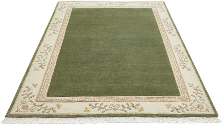 Klassisch - Handgeknüpfte Brücken und Teppiche Ansicht 2 Klassisch - Handgeknüpfte Brücken und Teppiche, in Größe 101 (Brücke, 40x 60 cm) bis 304 (Teppich rund, ø 150 cm), in Farbe CREME Ansicht 2