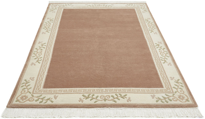 Klassisch - Handgeknüpfte Brücken und Teppiche Ansicht 3 Klassisch - Handgeknüpfte Brücken und Teppiche, in Größe 101 (Brücke, 40x 60 cm) bis 304 (Teppich rund, ø 150 cm), in Farbe CREME Ansicht 3