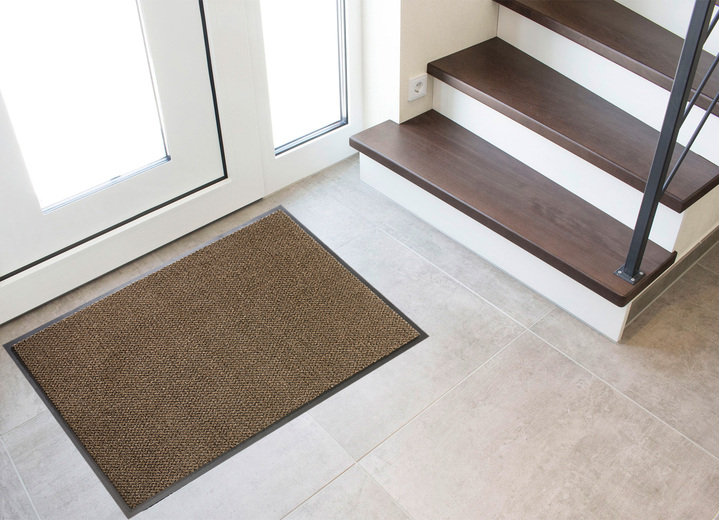 Fußmatten - Praktische Schmutzfangmatten für drinnen und draußen, in Größe 101 (40x60 cm) bis 103 (60x80 cm), in Farbe GRAU Ansicht 2