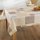- Tischdecke in Patchwork-Optik, in Größe 108 (Tischdecke, 80/ 80 cm) bis 190 (Tischdecke oval, 140/190 cm), in Farbe BEIGE – Farbe BEIGE – Ansicht 1