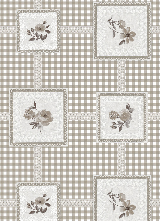 Tischdecken - Pflegeleichte Wachstuch-Tischdecke, in Größe 108 (Tischdecke, 80/ 80 cm) bis 140 (Tischdecke, 140/210 cm), in Farbe BLAU Ansicht 6