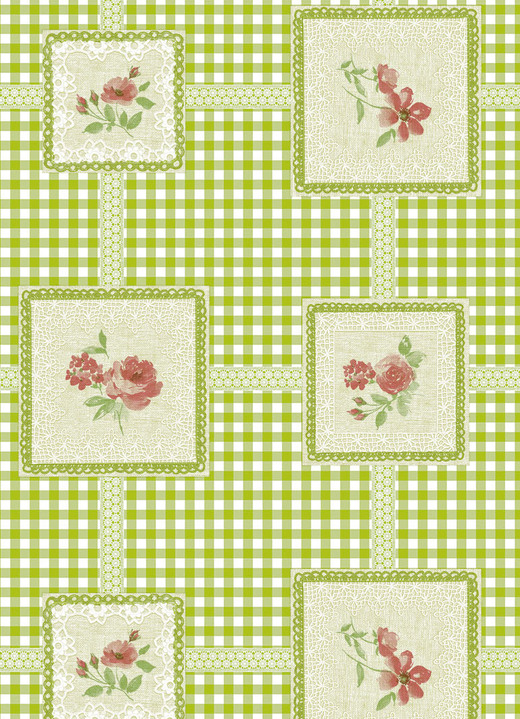 Tischdecken - Pflegeleichte Wachstuch-Tischdecke, in Größe 108 (Tischdecke, 80/ 80 cm) bis 140 (Tischdecke, 140/210 cm), in Farbe BLAU Ansicht 8