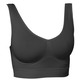 Soft-BH - Wohlfühl-BH, 3er-Set – Farbe SCHWARZ-WEISS-NUDE – Ansicht 4 Soft-BH - Wohlfühl-BH, 3er-Set, in Größe 3XL (52/54) bis XXL (48/50), in Farbe ROSA-LAVENDEL-BLAU – Farbe SCHWARZ-WEISS-NUDE – Ansicht 4