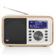 Modern - Dual DCR-51 Digitalradio im Holzdesign, in Farbe HOLZFARBEN – Farbe HOLZFARBEN – Ansicht 3