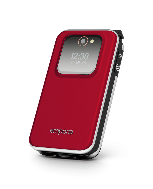 Smartphones & Telefone - Emporia Joy Klapphandy, in Farbe ROT Ansicht 3