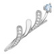 Ohrschmuck - Moderne Ohrhaken mit Blautopas und Zirkonia – Ansicht 3 Ohrschmuck - Moderne Ohrhaken mit Blautopas und Zirkonia, in Farbe  – Ansicht 3