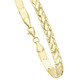 ohne Steine / mit Zirkonia - Elegantes, glänzendes Armband mit Karabiner – Ansicht 2 ohne Steine / mit Zirkonia - Elegantes, glänzendes Armband mit Karabiner, in Farbe  – Ansicht 2