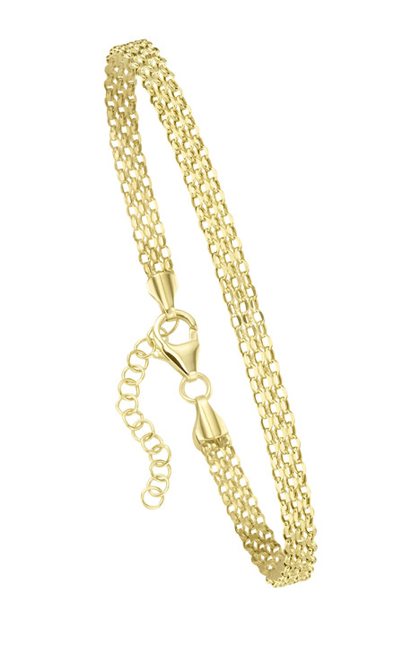 ohne Steine / mit Zirkonia - Armband aus Gold Ansicht 2 ohne Steine / mit Zirkonia - Armband aus Gold, in Farbe  Ansicht 2