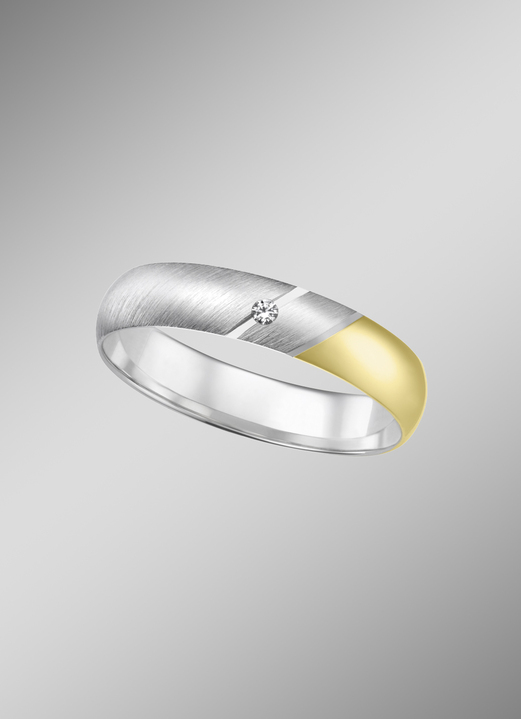 Trauringe - Trauring in Bicolor, in Größe 160 bis 240, in Farbe  Ansicht 3