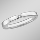 Trauringe - Edler Trauring in Platin, in Größe 160 bis 240, in Farbe  – Ansicht 3