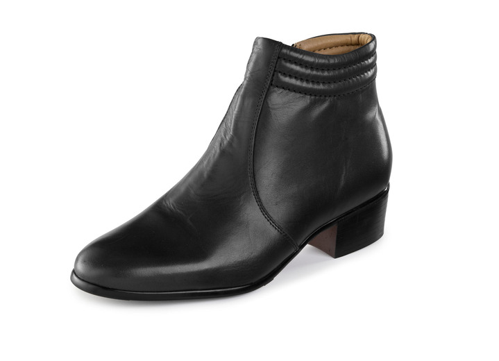 Stiefeletten - GINO GALANTE, elegante Herren-Stiefeletten, mit Reißverschluss, in Größe 040 bis 046, in Farbe SCHWARZ Ansicht 1