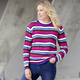 Pullover - Pullover in Strukturmix, in Größe L(44/46) bis XS(32/34), in Farbe MULTICOLOR – Farbe MULTICOLOR – Ansicht 1