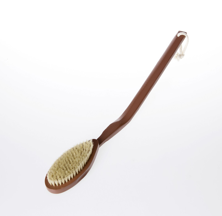 Hilfsmittel - Rückenbürste mit Naturborsten, in Farbe  Ansicht 2