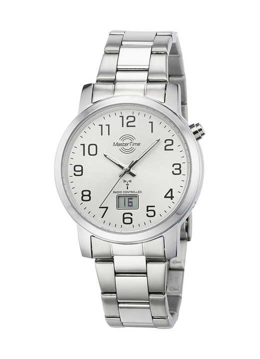 Funkuhren - Master Time klassische Herrenuhr, in Farbe  Ansicht 4