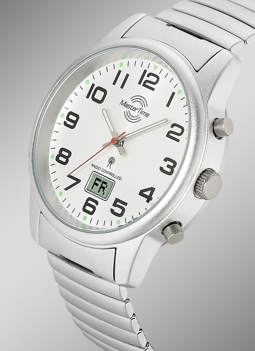 Master Time - Funk-Herrenuhr Ansicht 2 Master Time - Funk-Herrenuhr, in Farbe  Ansicht 2