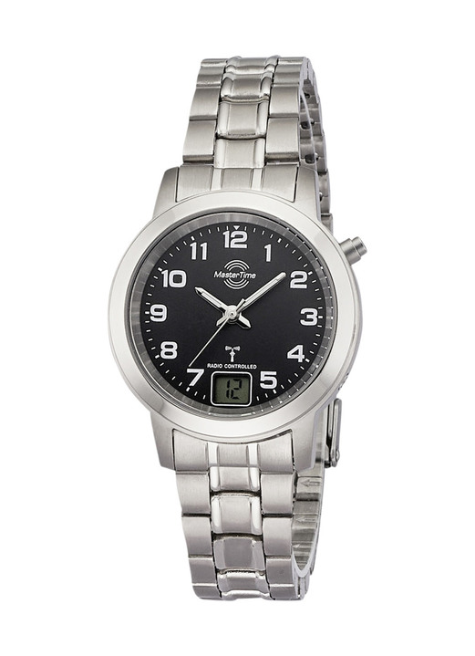Funkuhren - Master Time Funk-Damenuhr aus Titan Ansicht 4 Funkuhren - Master Time Funk-Damenuhr aus Titan, in Farbe  Ansicht 4