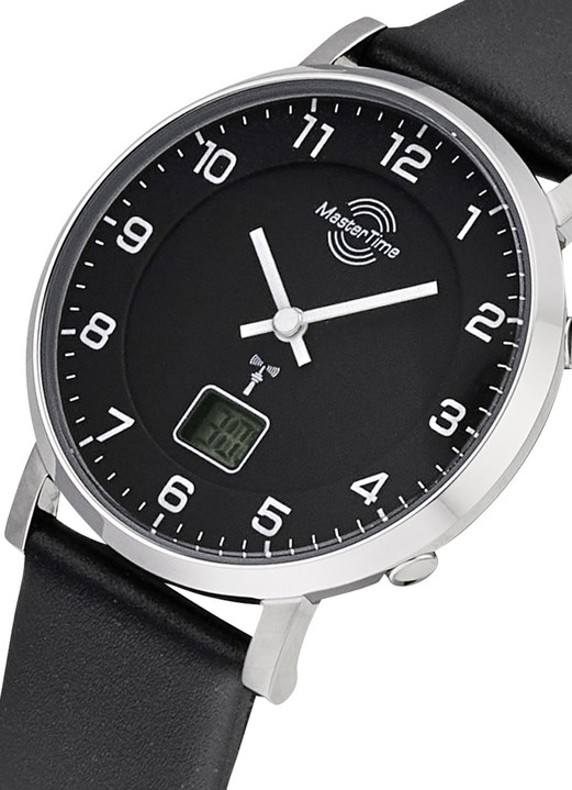 Master Time - Funk-Damenuhr mit Lederband Ansicht 5 Master Time - Funk-Damenuhr mit Lederband, in Farbe  Ansicht 5