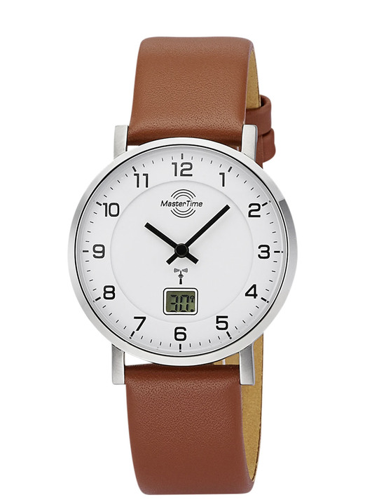 Master Time - Master Time Damen-Lederarmbanduhr, in Farbe  Ansicht 4