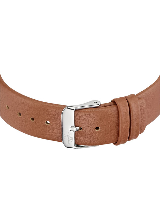 Master Time - Master Time Damen-Lederarmbanduhr, in Farbe  Ansicht 6