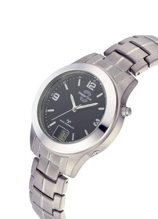 Funkuhren - Master Time Funk Damenuhr aus Titan Ansicht 5 Funkuhren - Master Time Funk Damenuhr aus Titan, in Farbe  Ansicht 5