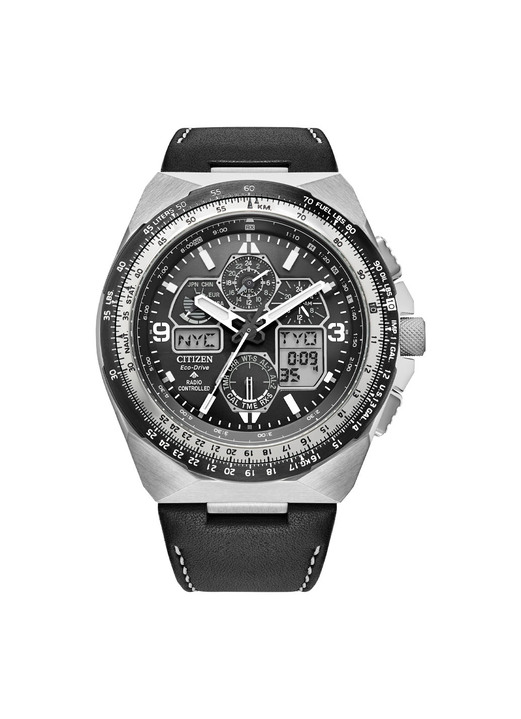 Funk-Solaruhren - Funk-Solar-Herrenuhr, in Farbe  Ansicht 2