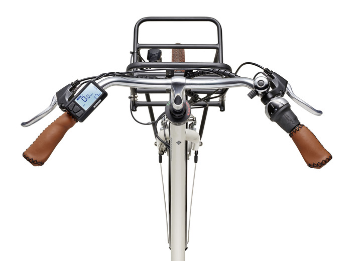 - Kultiges 28“ E-City-Retro-Bike von Telefunken, in Farbe CREME Ansicht 3