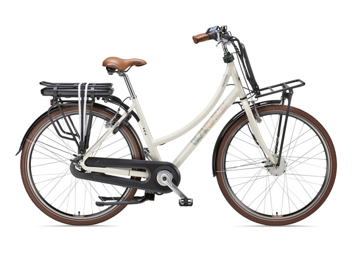 Mobilität - Kultiges 28“ E-City-Retro-Bike von Telefunken, in Farbe CREME Ansicht 1