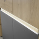 - Möbelprogramm mit hochwertigen MDF-Fronten und Softclose, in Farbe ARTISAN EICHE-ANTHRAZIT, in Ausführung Highboard mit LED-Beleuchtung – Farbe ARTISAN EICHE-ANTHRAZIT – Ansicht 2