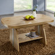 Couchtische - Höhenverstell- und ausziehbarer Couchtisch  – Farbe ARTISAN EICHE Couchtische - Höhenverstell- und ausziehbarer Couchtisch , in Farbe WEISS