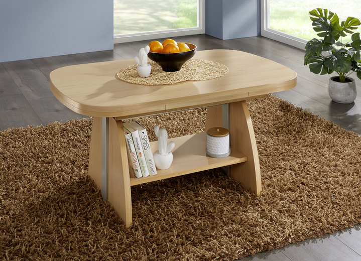 Couchtische - Höhenverstell- und ausziehbarer Couchtisch  Ansicht 4 Couchtische - Höhenverstell- und ausziehbarer Couchtisch , in Farbe WEISS Ansicht 4