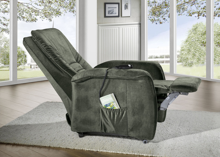 TV- & Relaxsessel - Gemütlicher TV-Sessel, in Farbe BEIGE, in Ausführung TV-Sessel, mechanisch Ansicht 4