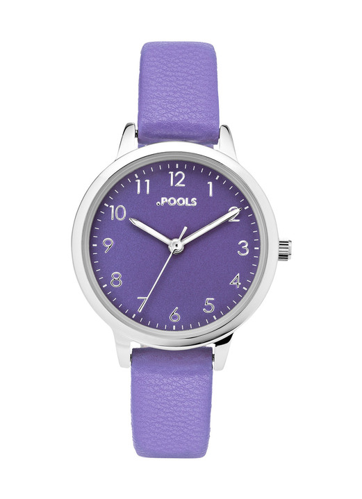 Quartzuhren - Quartz-Damenuhr, in Farbe  Ansicht 2