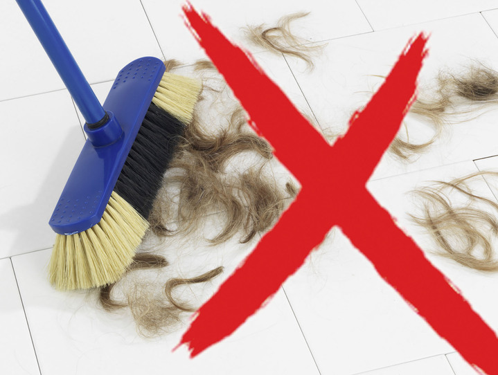 - Frisurenschirm, in Farbe SCHWARZ Ansicht 4