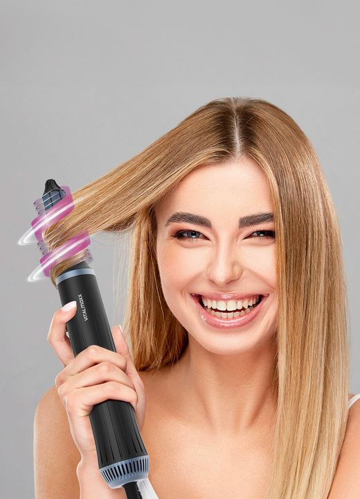 Haarstyling & Haarpflege - Air Curler Plus mit 6 verschiedenen Aufsätzen, in Farbe SCHWARZ Ansicht 1