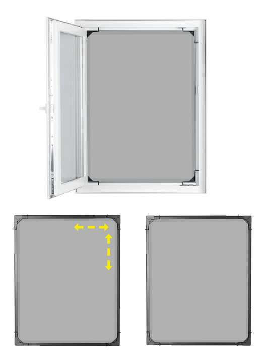 TV-Werbung - Magic-Fit  Moskitonetz  Ansicht 2 TV-Werbung - Magic-Fit  Moskitonetz , in Farbe WEISS Ansicht 2