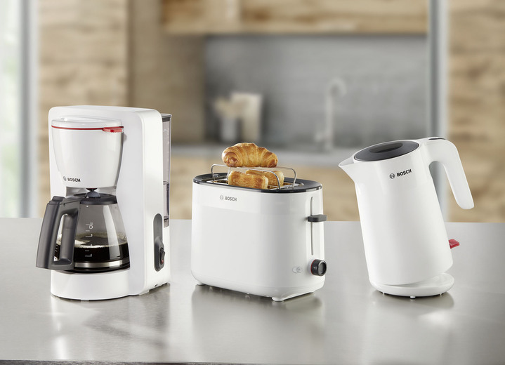 Kaffeemaschinen - Bosch Frühstücksserie My Moment im kompakten Design, in Farbe WEISS, in Ausführung Toaster Ansicht 1