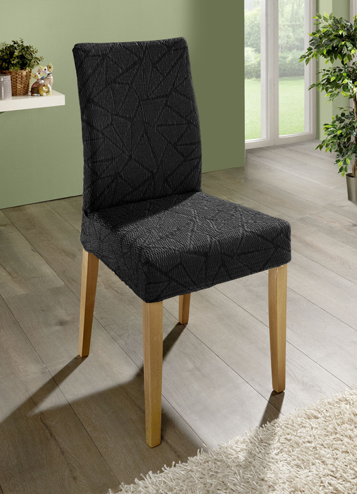 Sessel- & Sofaüberwürfe - Stretchbezüge mit optimaler Passform, in Größe 101 (Sesselbezug) bis 106 (Stuhlbezug), in Farbe BEIGE Ansicht 7