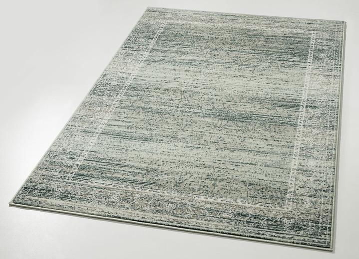 Modern - Gewebte Brücken und Teppiche mit tollem Dessin, in Größe 111 (Brücke, 60x110 cm) bis 288 (Teppich, 240x330 cm), in Farbe GRAU Ansicht 3