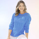 Pullover - Pullover in Mustermix – Farbe JEANSBLAU Pullover - Pullover in Mustermix, in Größe L(44/46) bis XS(32/34), in Farbe JEANSBLAU