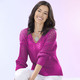 Pullover - Pullover aus hochwertigem Glanzeffektgarn – Farbe FUCHSIA MELIERT – Ansicht 1 Pullover - Pullover aus hochwertigem Glanzeffektgarn, in Größe L(44/46) bis XS(32/34), in Farbe HELLBLAU MELIERT – Farbe FUCHSIA MELIERT – Ansicht 1