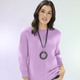 Pullover - Pullover mit nachhaltig recycelter Baumwolle – Farbe ALTROSA – Ansicht 2 Pullover - Pullover mit nachhaltig recycelter Baumwolle, in Größe 036 bis 052, in Farbe ALTROSA – Farbe ALTROSA – Ansicht 2