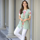 Damenmode - 2-teilges Set in verschlussloser Form – Farbe GRÜN-LACHS-ECRU – Ansicht 3 Damenmode - 2-teilges Set in verschlussloser Form, in Größe 040 bis 054, in Farbe GRÜN-LACHS-ECRU – Farbe GRÜN-LACHS-ECRU – Ansicht 3