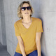 Shirts - Shirt mit hohem Tragekomfort in 10 Farben – Farbe HONIG Shirts - Shirt mit hohem Tragekomfort in 10 Farben, in Größe 034 bis 052, in Farbe POLARGRAU