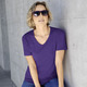 Shirts - Shirt mit hohem Tragekomfort in 10 Farben – Farbe LILA Shirts - Shirt mit hohem Tragekomfort in 10 Farben, in Größe 034 bis 052, in Farbe POLARGRAU