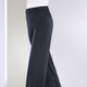 Hosen - Hose in modischer Palazzo-Form – Farbe MARINE – Ansicht 3 Hosen - Hose in modischer Palazzo-Form, in Größe 018 bis 054, in Farbe SCHWARZ – Farbe MARINE – Ansicht 3